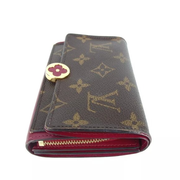 Authentic LOUIS VUITTON M64588 Portefeiulle Flor Compact SP4127 wallet - Picture 4 of 11